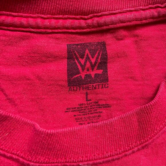 WWE AUTHENTIC SHIRT BURN IT DOWN SIZE LARGE - Picture 2 of 3